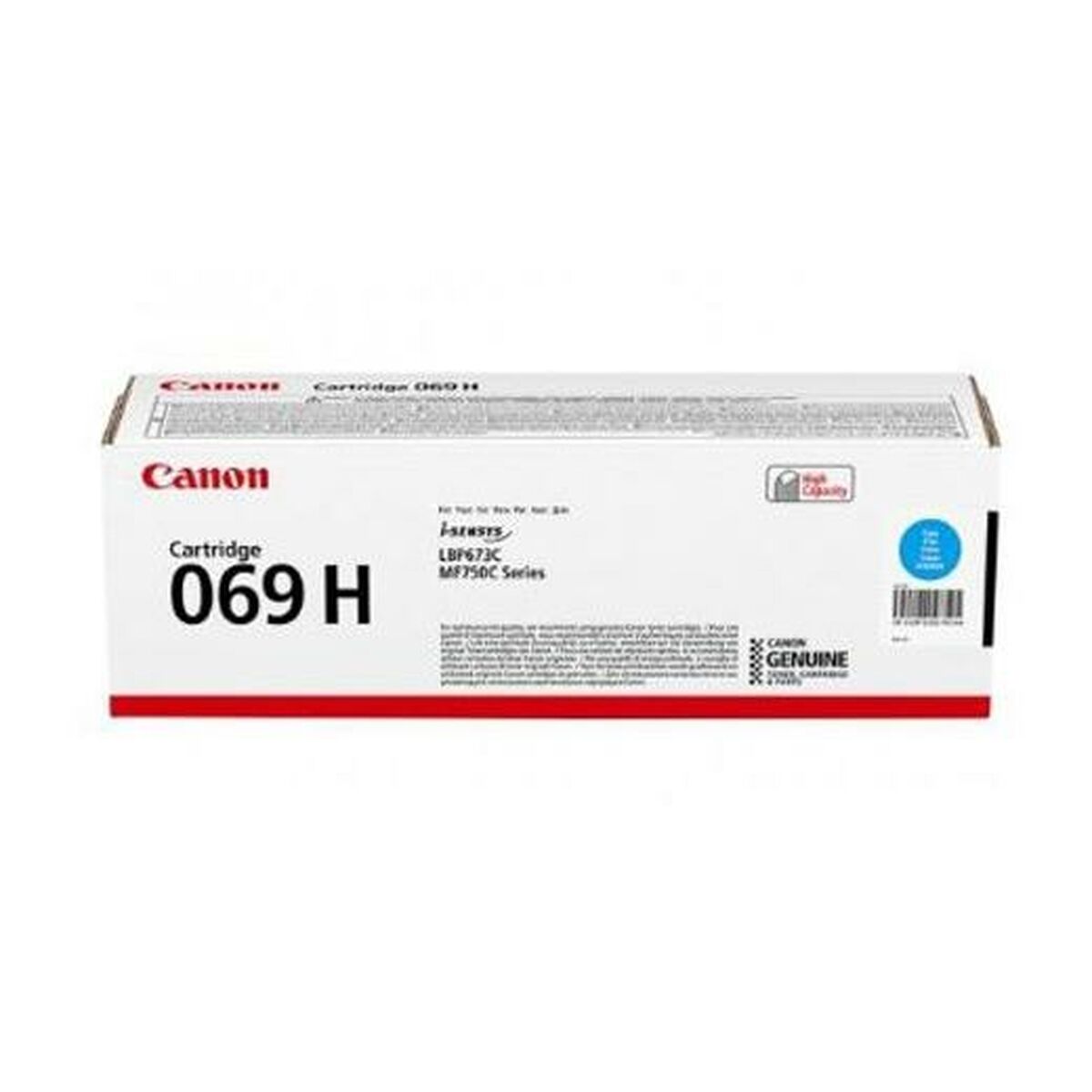 Toner Canon 069H Turkos