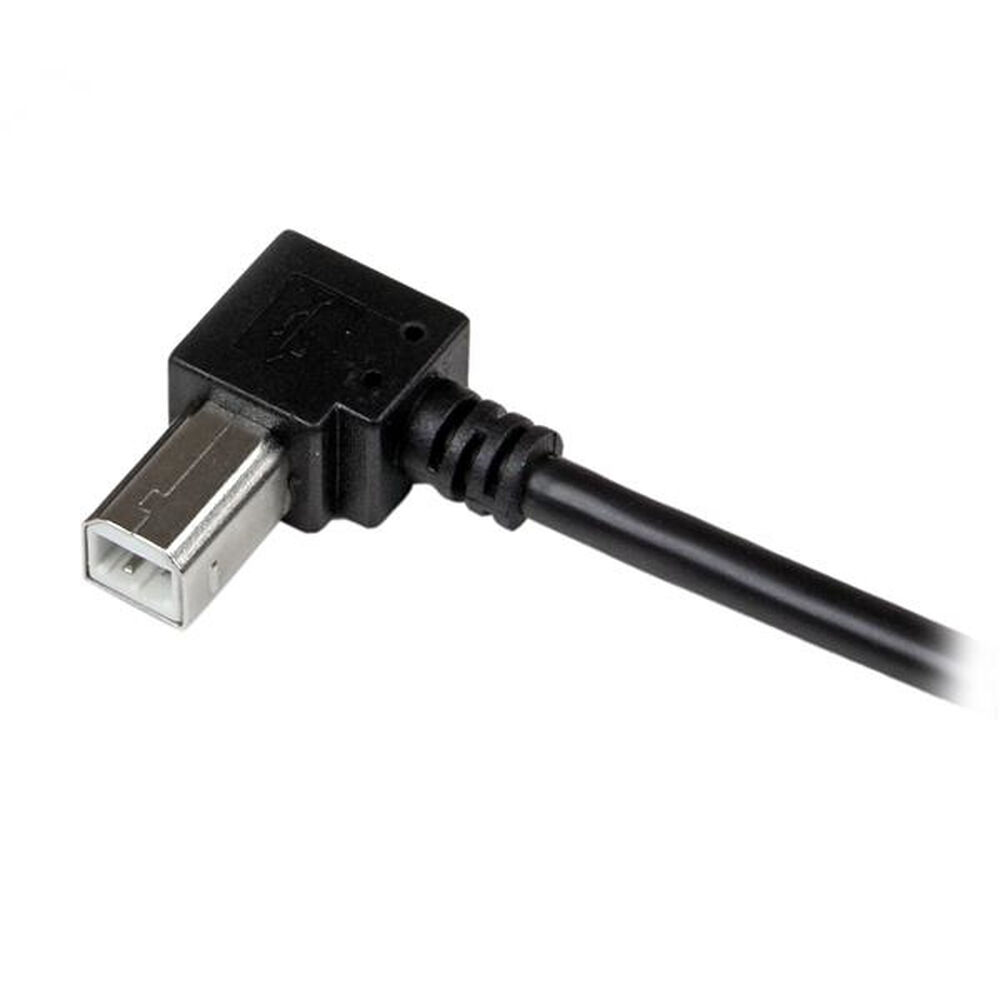 USB A till USB B Kabel Startech USBAB1MR             Svart - 2