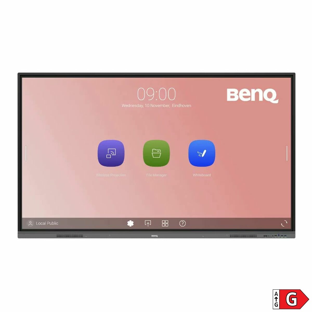 Videovägg Monitor BenQ 9H.F86TC.DE2 4K Ultra HD 75" 50-60 Hz - 9
