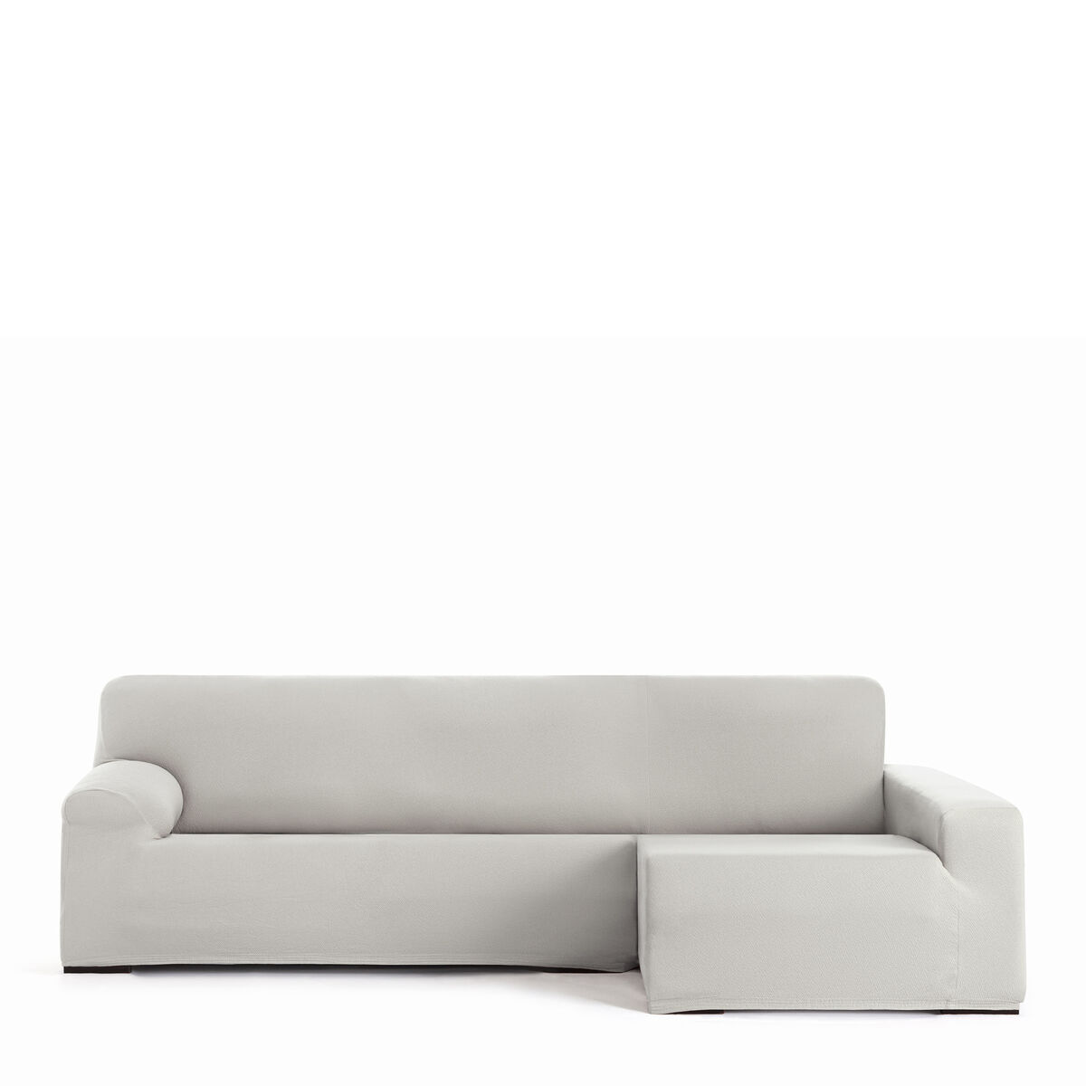 Skydd för chaise longue med lång högerarm Eysa BRONX Vit 170 x 110 x 310 cm - 8