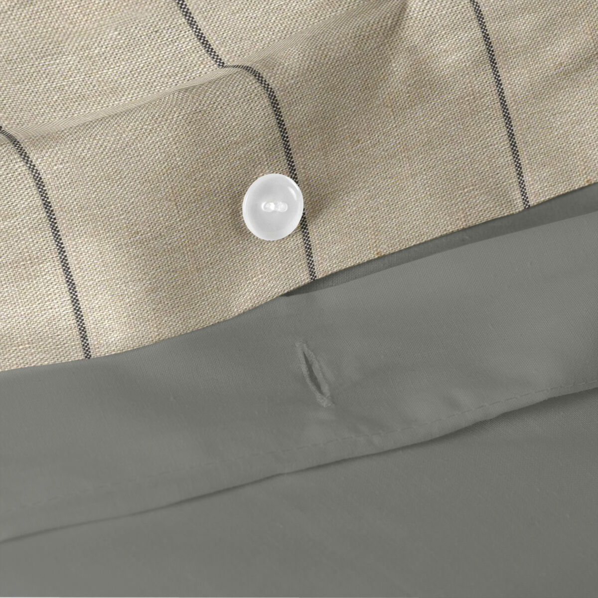 Påslakan HappyFriday Basic Oxford Beige 220 x 220 cm - 4