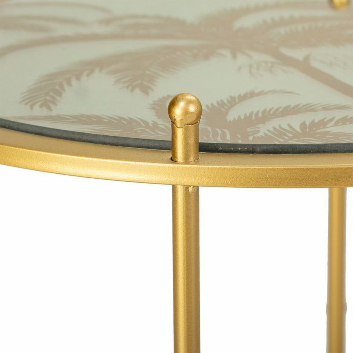 3-bordsset Alexandra House Living Guld 53 x 60 x 53 cm - 6