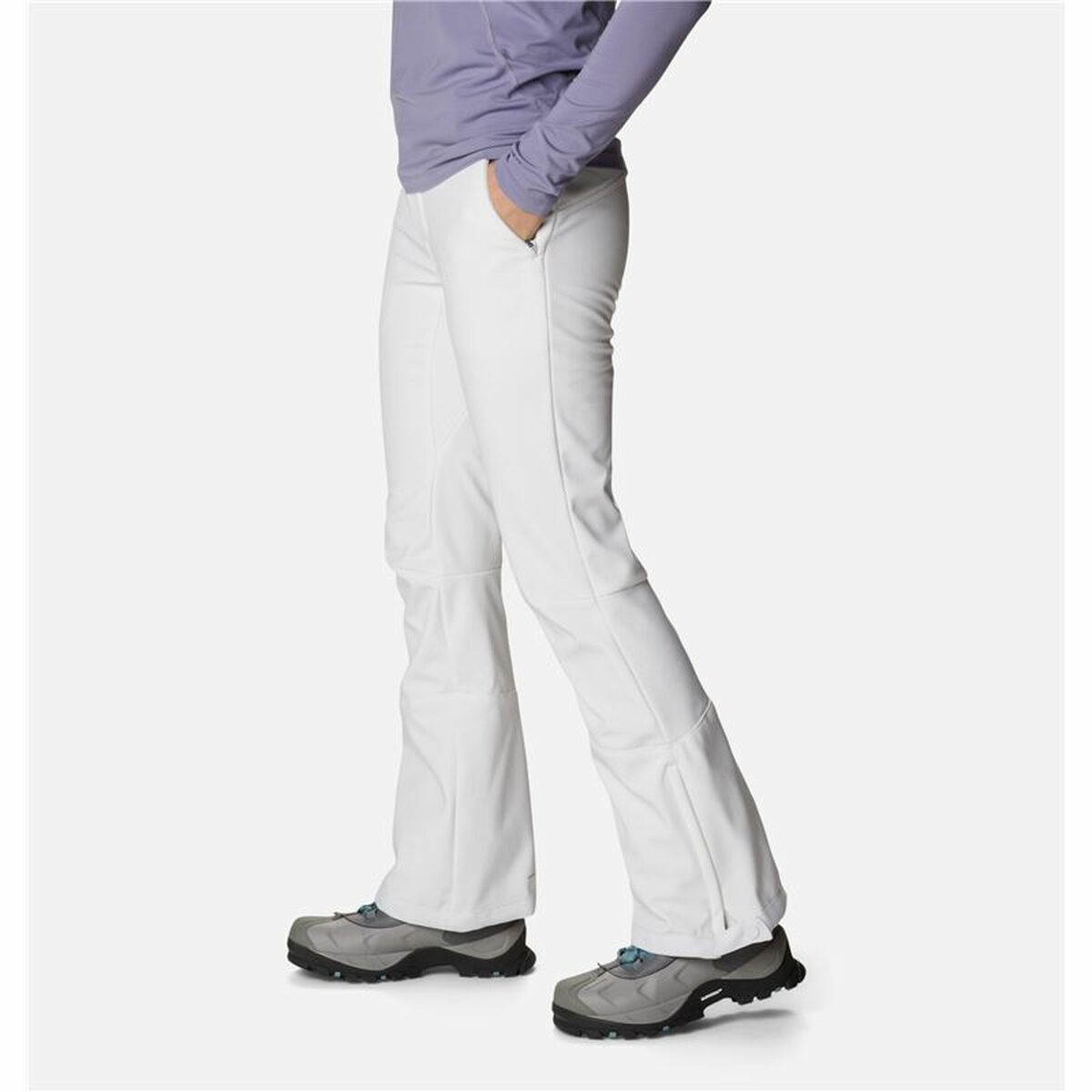 Långa träningsbyxor Columbia Roffee Ridge IV Kvinna Vit - 3