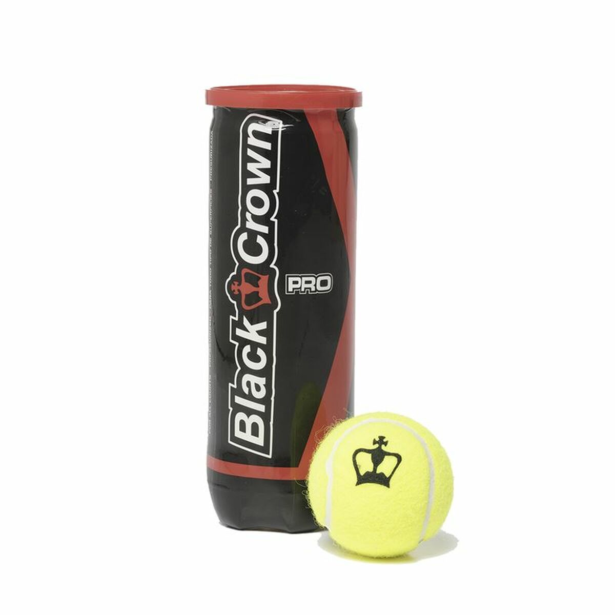 Tennisbollar Black Crown 1237 3 Delar - 3