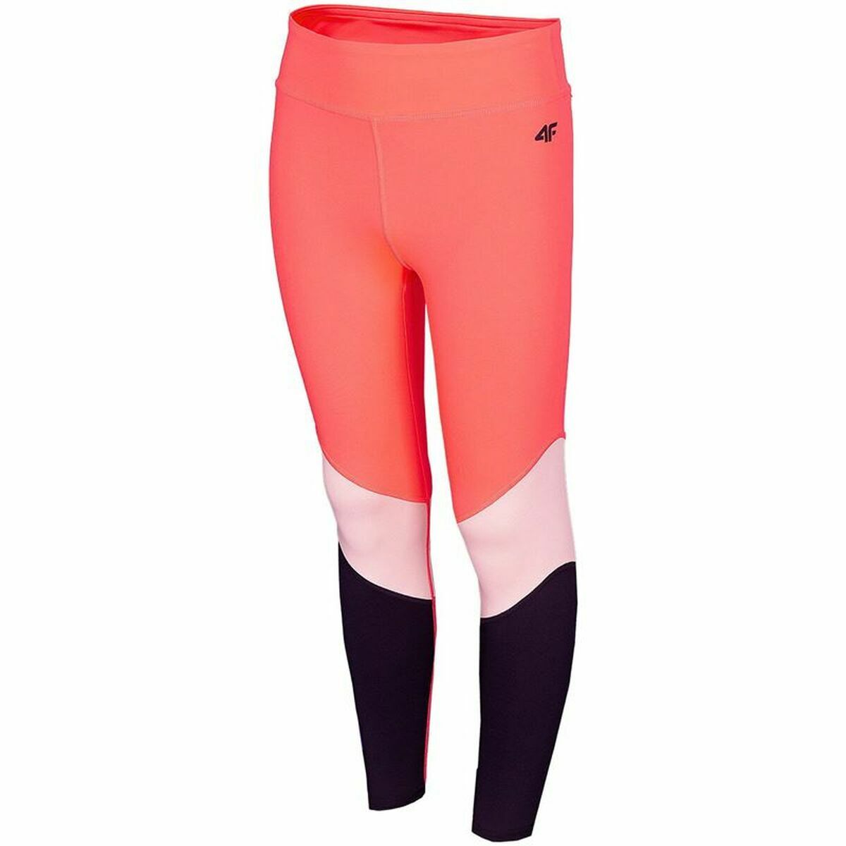 Sport-leggings, Barn 4F JSPDF003 Neon Rosa - 3