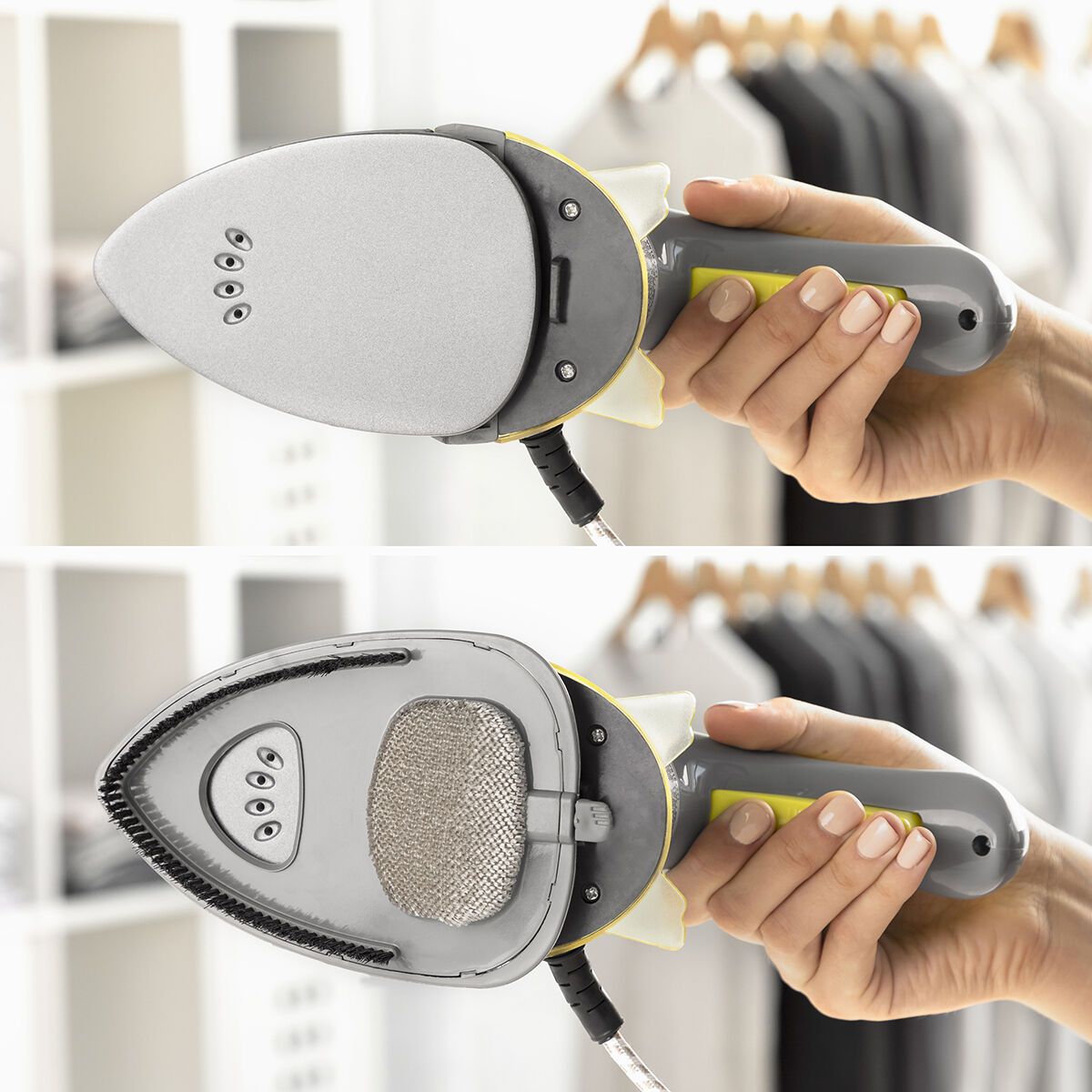 Vertikalt och horisontellt mini-ångstrykjärn 2-i-1 Velyron InnovaGoods 800 W - 15