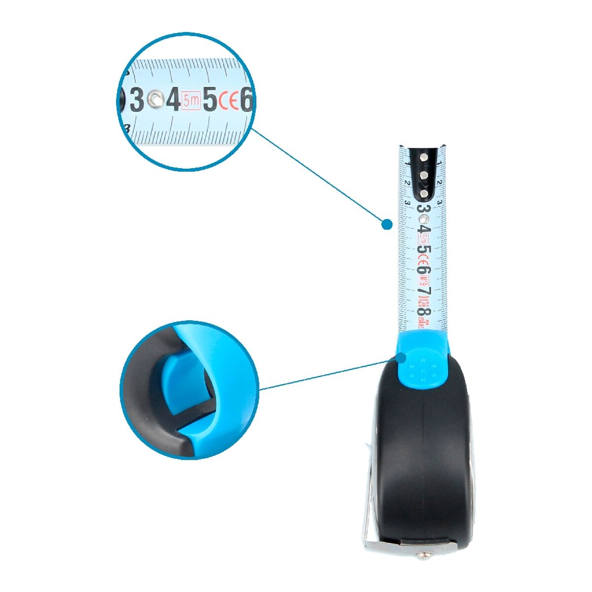 Flexometer Ferrestock ST 5 m x 25 mm Nylon - 9