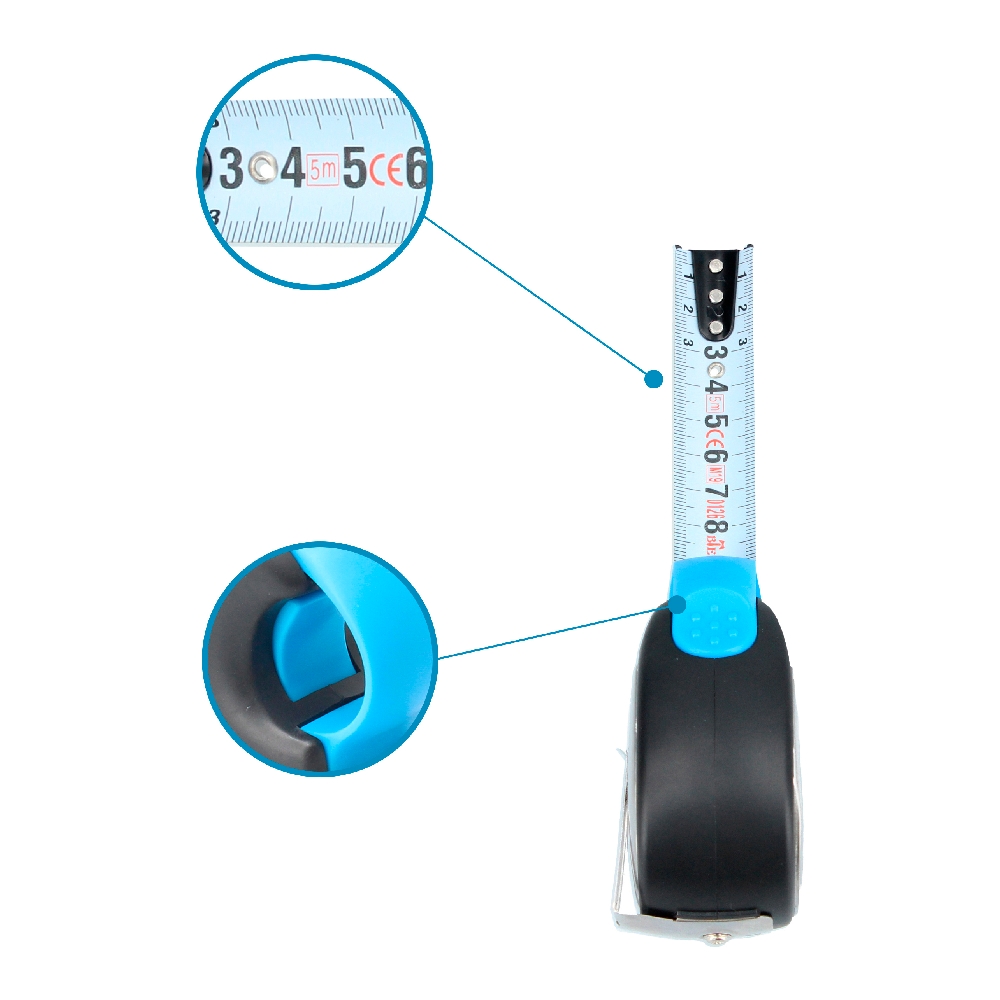 Flexometer Ferrestock ST 5 m x 25 mm Nylon - 3