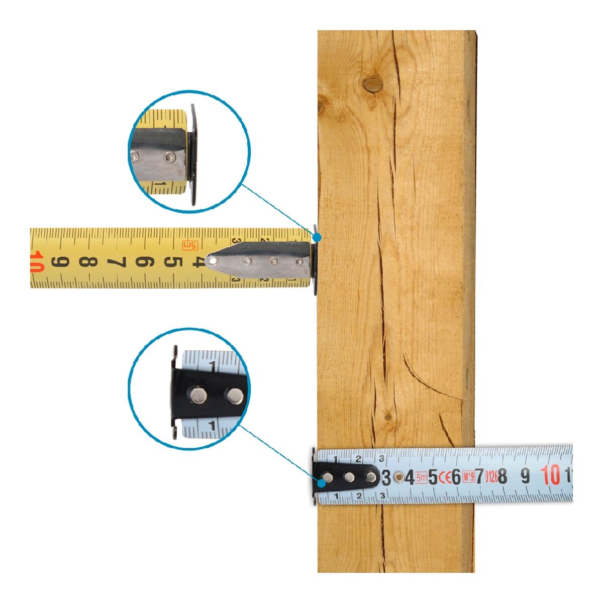 Flexometer Ferrestock ST 5 m x 25 mm Nylon - 11