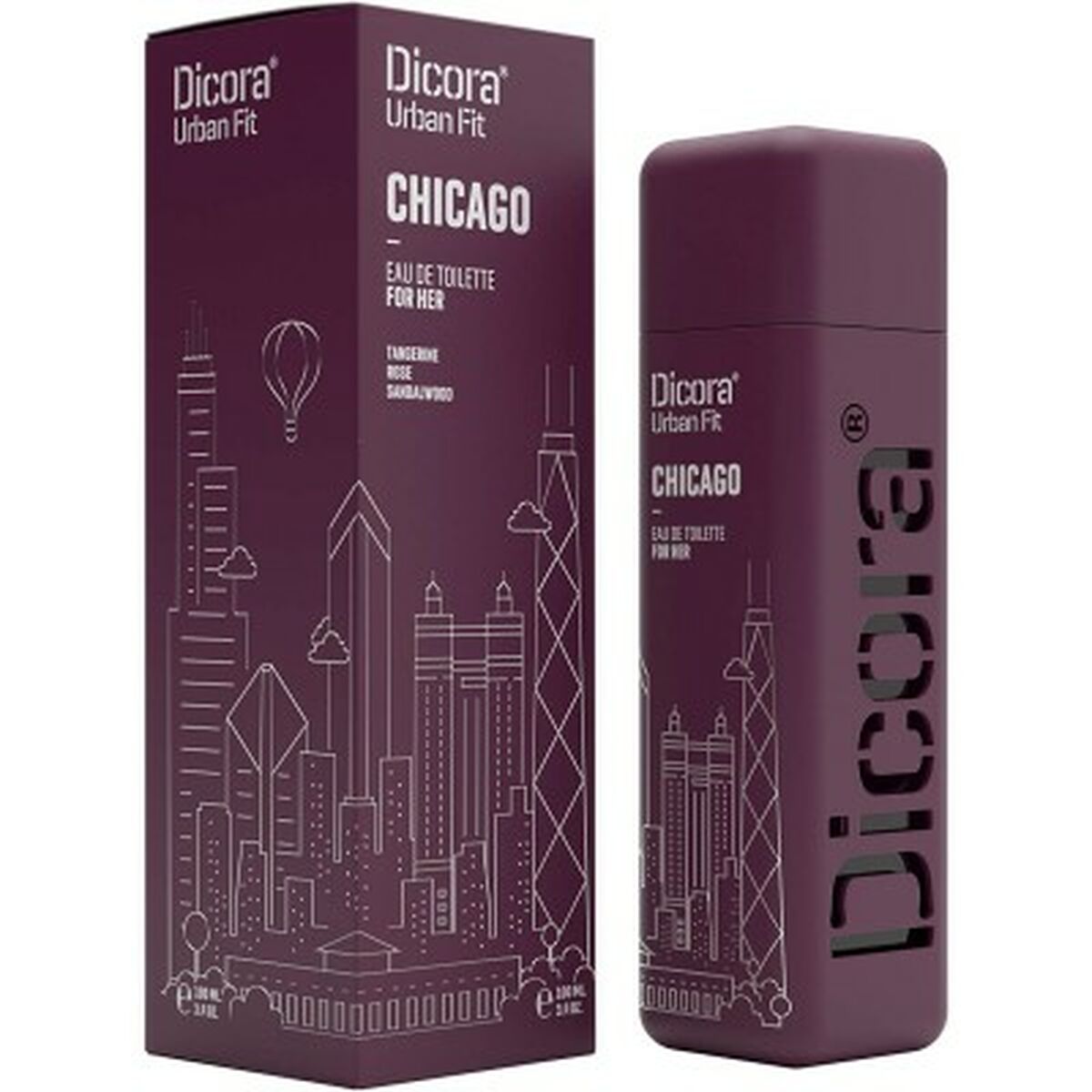 Parfym Damer Dicora Urban Fit Chicago EDT 100 ml