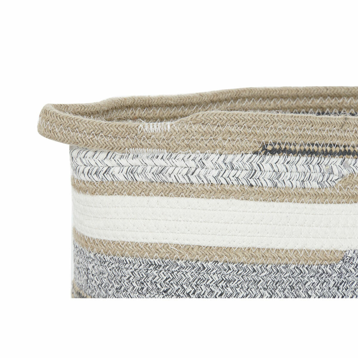 Korg - set DKD Home Decor Bomull Jute (36 x 30 x 24 cm) - 8