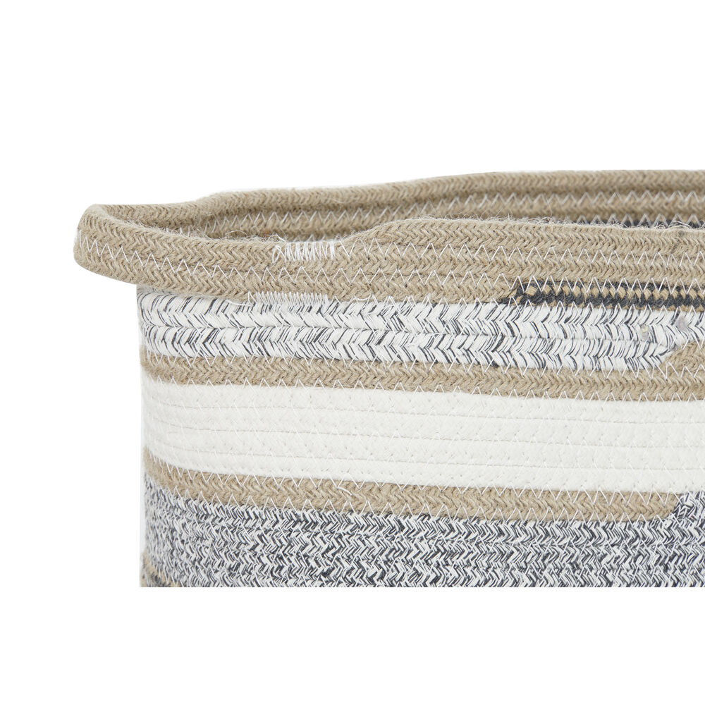 Korg - set DKD Home Decor Bomull Jute (36 x 30 x 24 cm) - 4