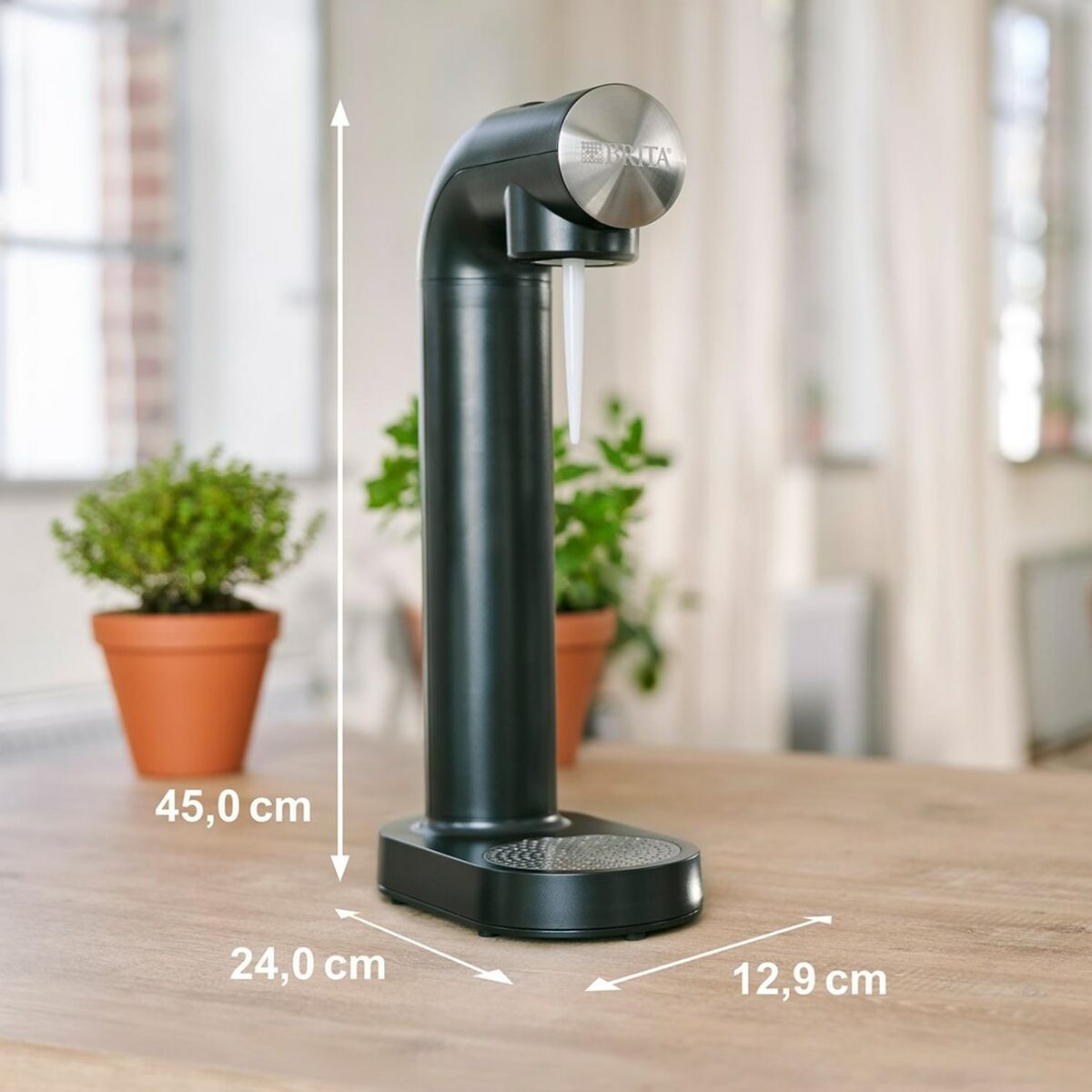 Sodamaskin Brita sodaONE Svart 1 L - 3