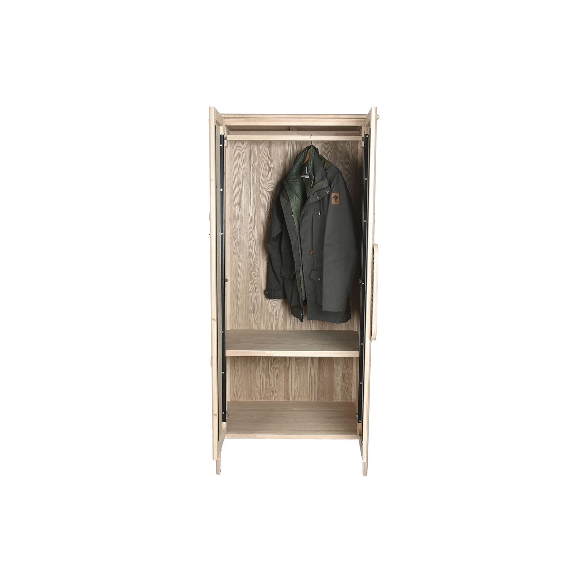 Skåp Home ESPRIT Naturell Gran Trä MDF 78 x 55 x 180 cm - 3