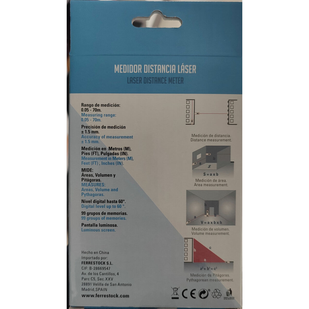 Telemeter Ferrestock Laser - 20