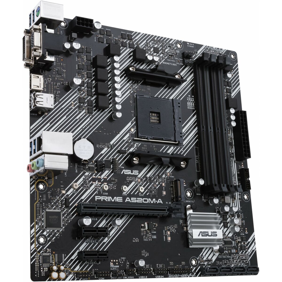Moderkort Asus 90MB17H0-M0EAYC AMD AM4 AMD A520 AMD - 3