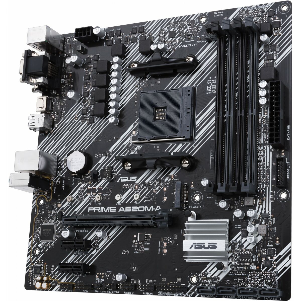 Moderkort Asus 90MB17H0-M0EAYC AMD AM4 AMD A520 AMD - 4