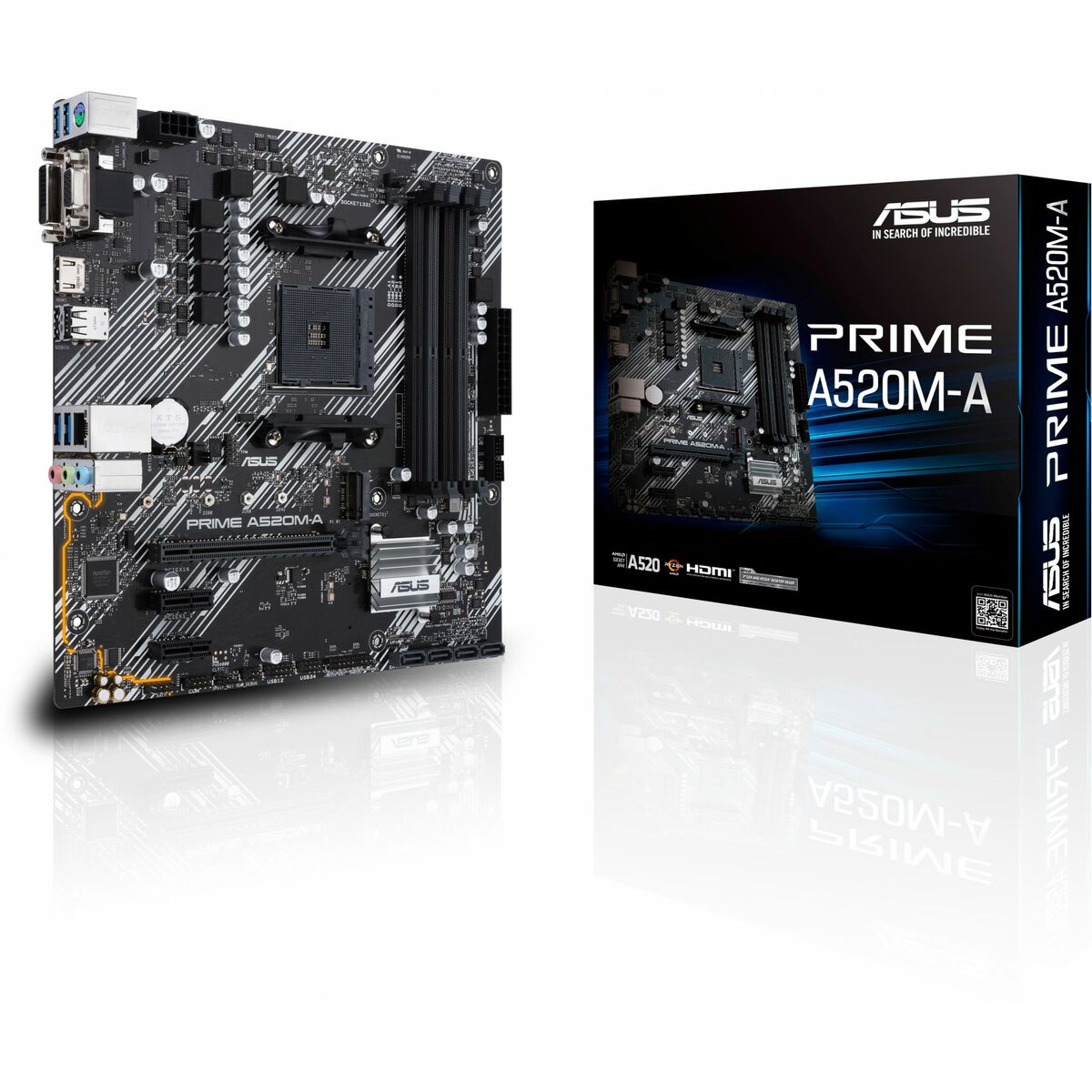 Moderkort Asus 90MB17H0-M0EAYC AMD AM4 AMD A520 AMD - 7