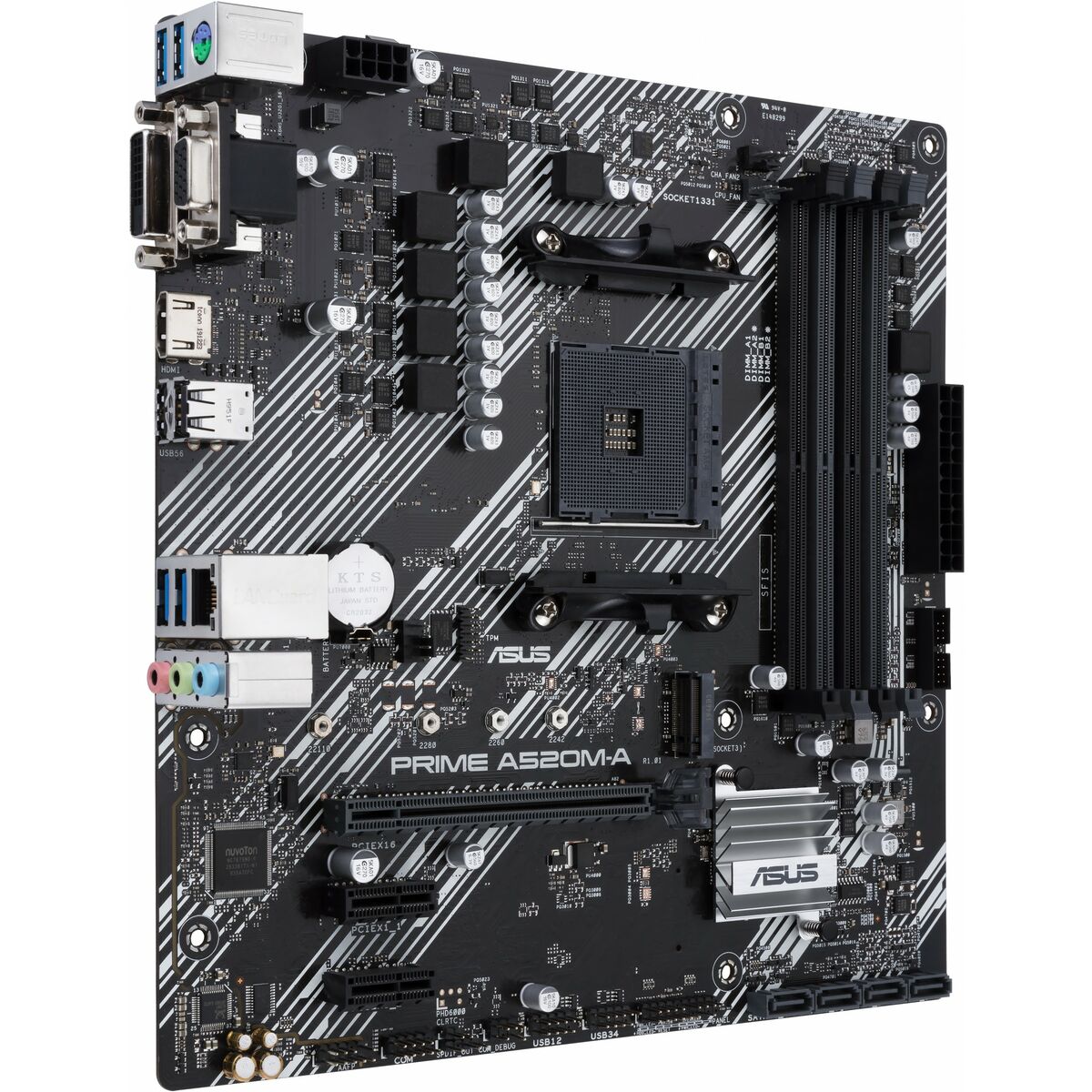 Moderkort Asus 90MB17H0-M0EAYC AMD AM4 AMD A520 AMD - 2
