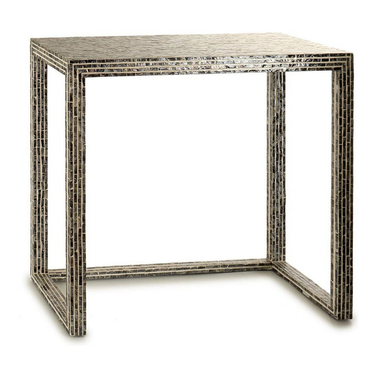 Bord Gift Decor Grå Pärlemor 30,5 x 78 x 90,5 cm Mottagare - 5