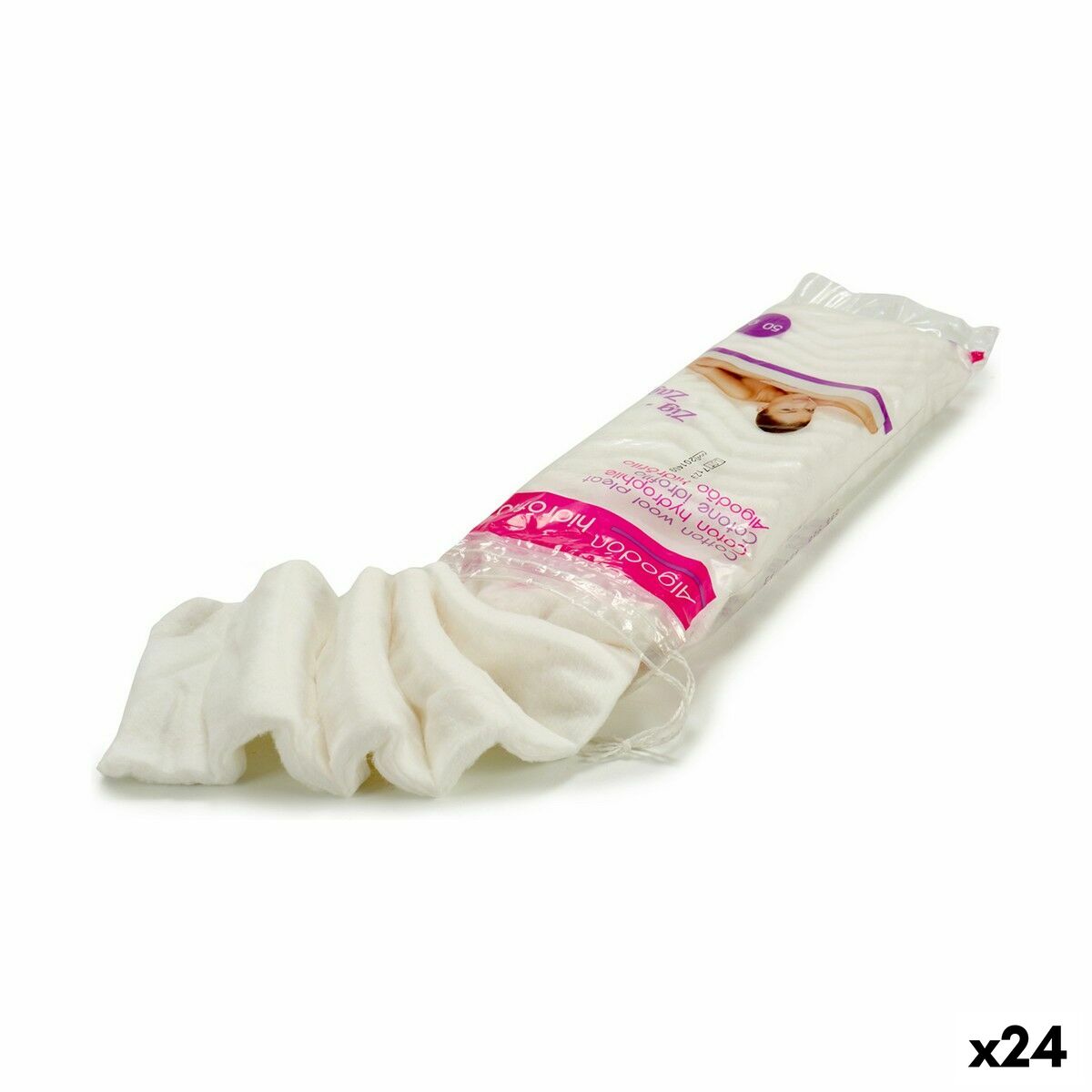 Bomull 50 g Vit (24 antal) - 4