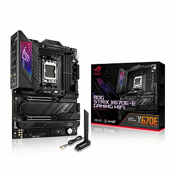 Moderkort Asus ROG STRIX X670E-E GAMING WIFI AMD AM5