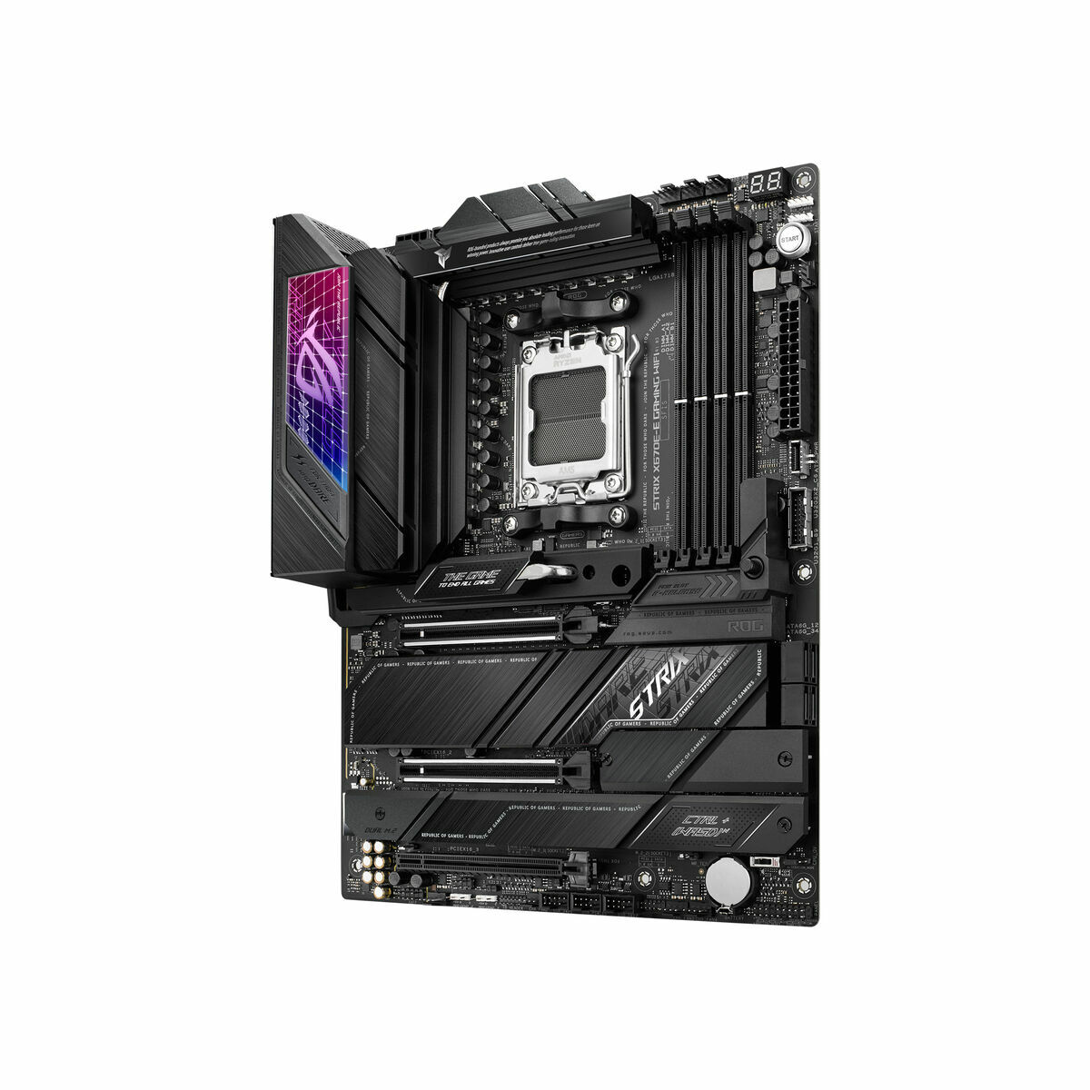 Moderkort Asus ROG STRIX X670E-E GAMING WIFI AMD AM5