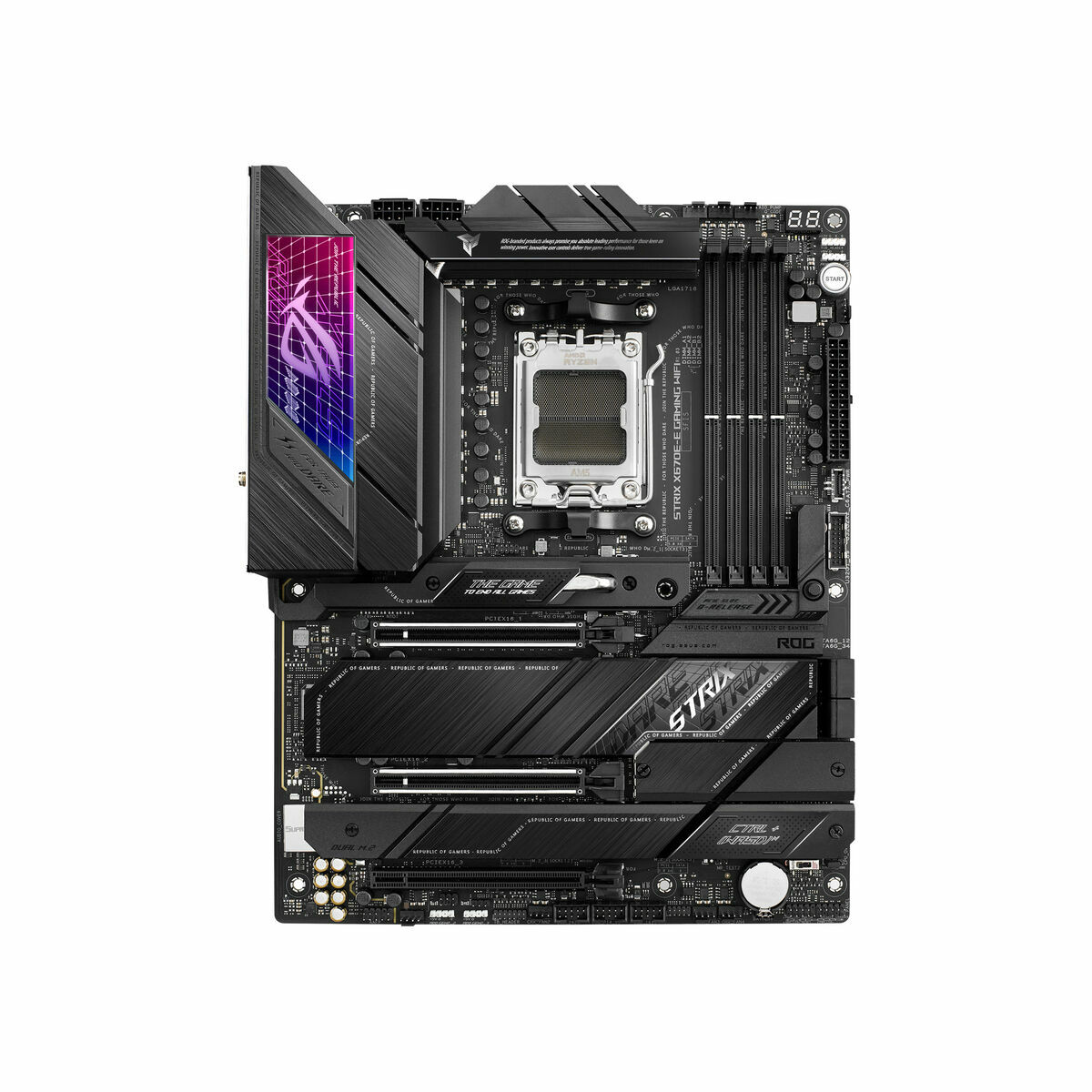 Moderkort Asus ROG STRIX X670E-E GAMING WIFI AMD AM5 - 5