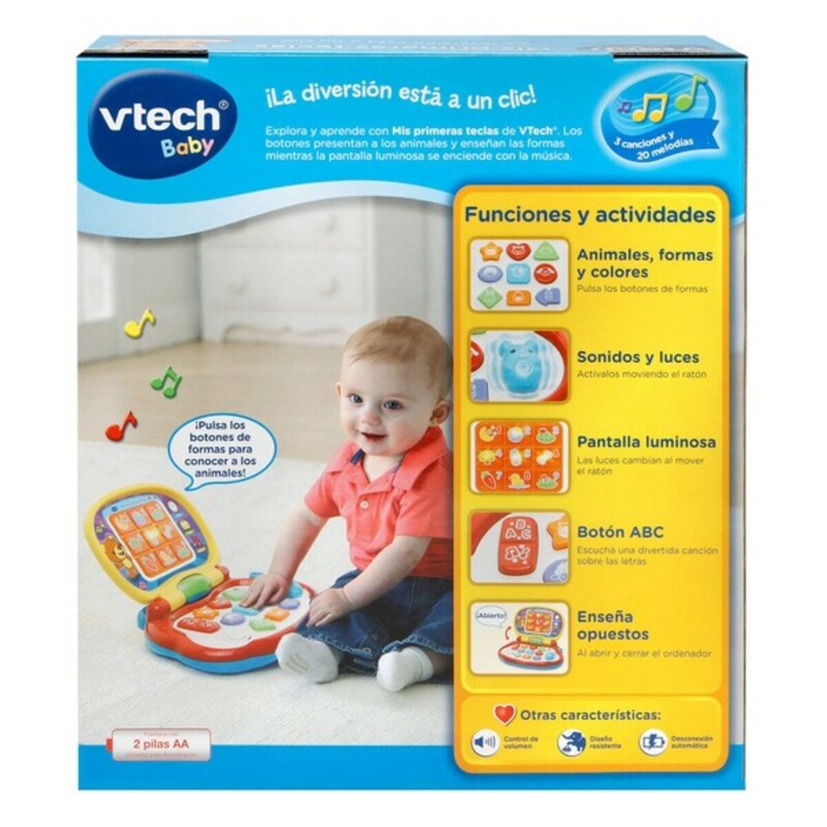 Interaktiv leksak för småbarn Vtech Baby (ES) - 14