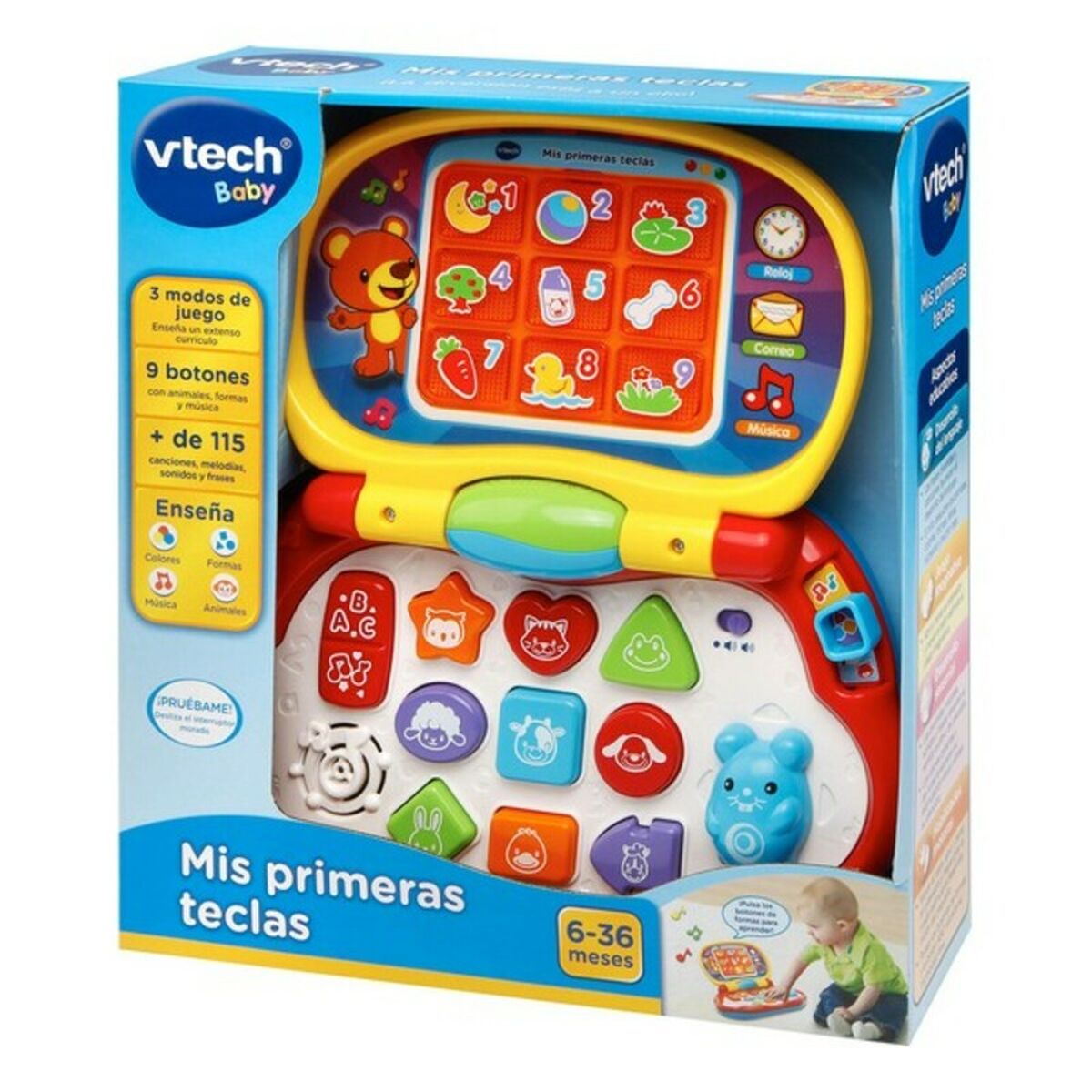 Interaktiv leksak för småbarn Vtech Baby (ES) - 7