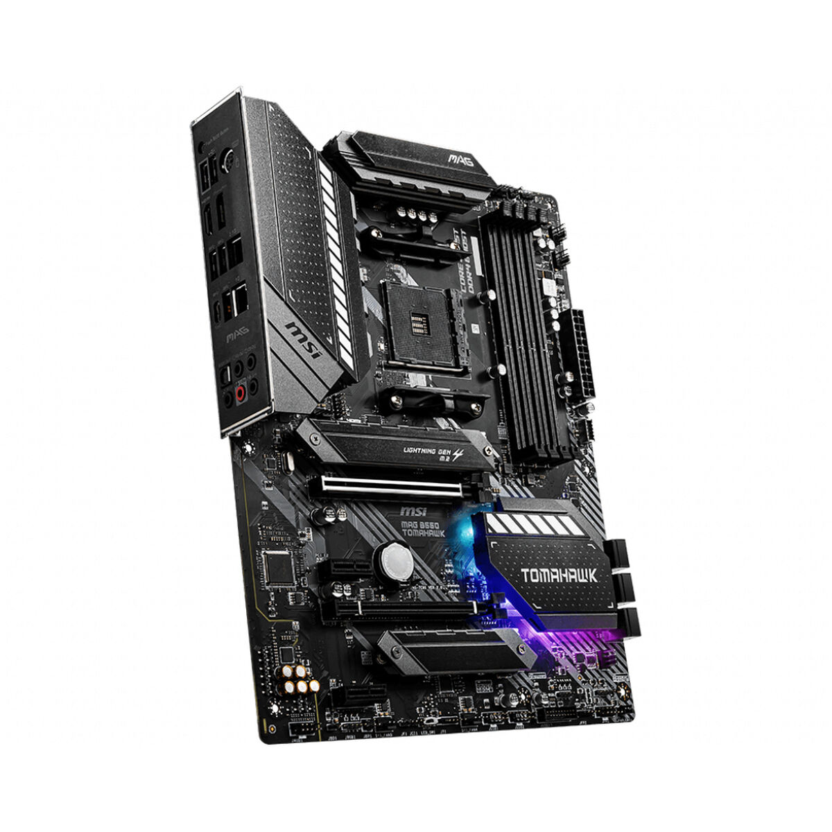 Moderkort MSI MAG B550 TOMAHAWK ATX DDR4 AM4 AMD B550 AMD AMD AM4 - 3