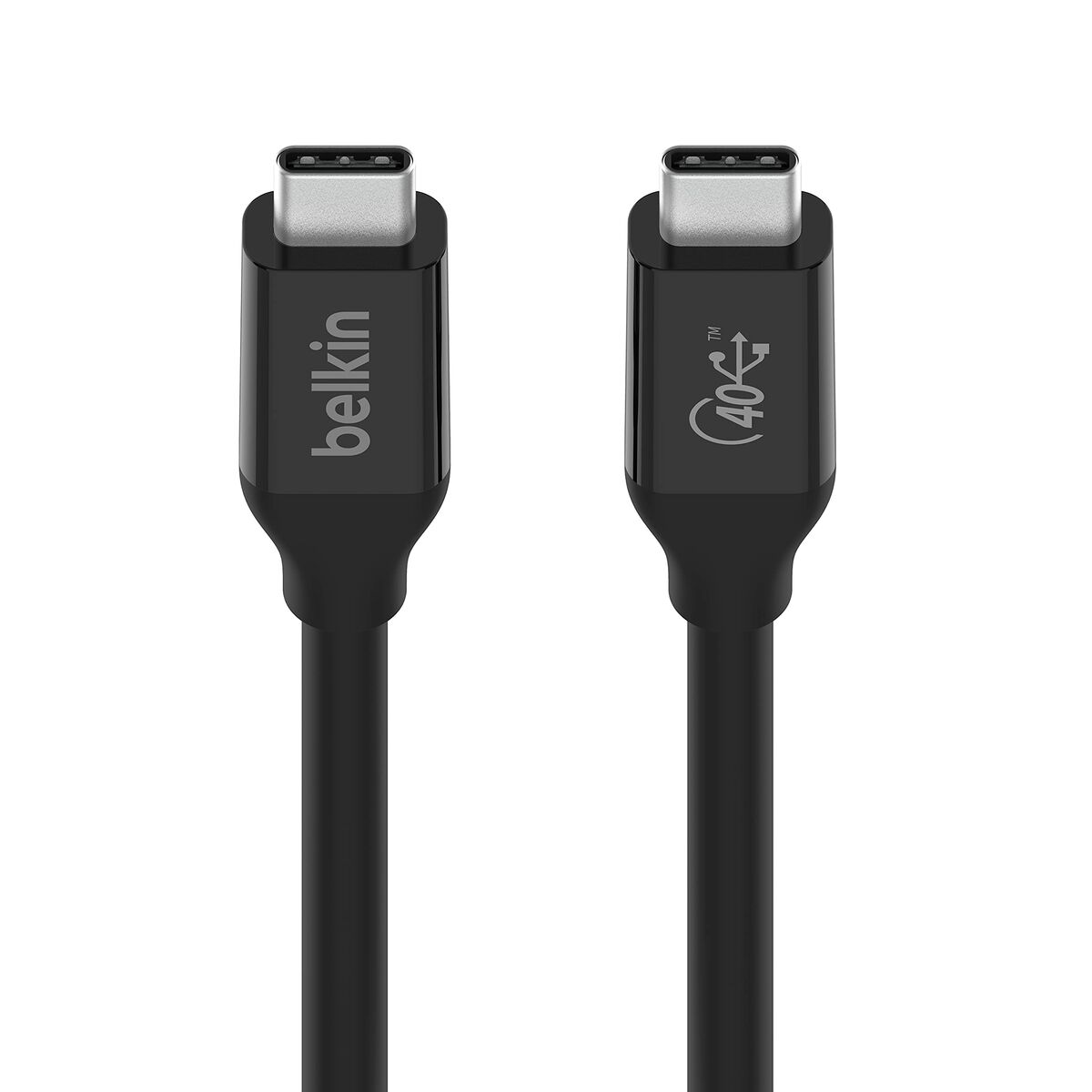 USB-C-kabel Belkin INZ001BT0.8MBK Svart 80 cm 0,8 m (1 antal) - 2