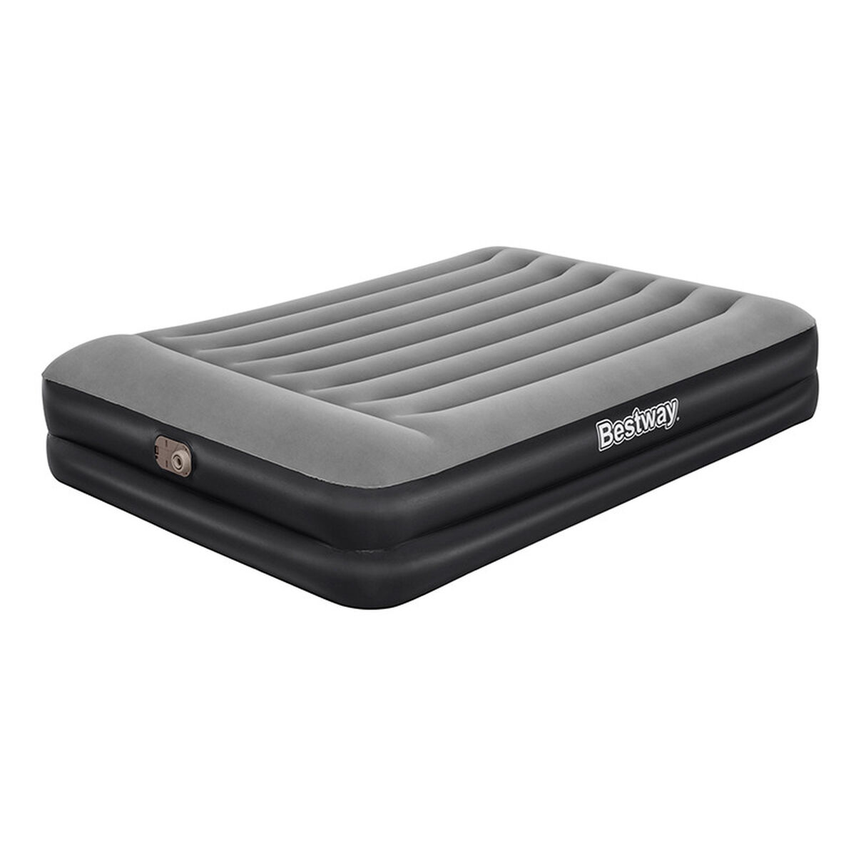 Bestway Dubbelsäng med Motor 203x152x46 cm Uppblåsbar och Camping 67403
