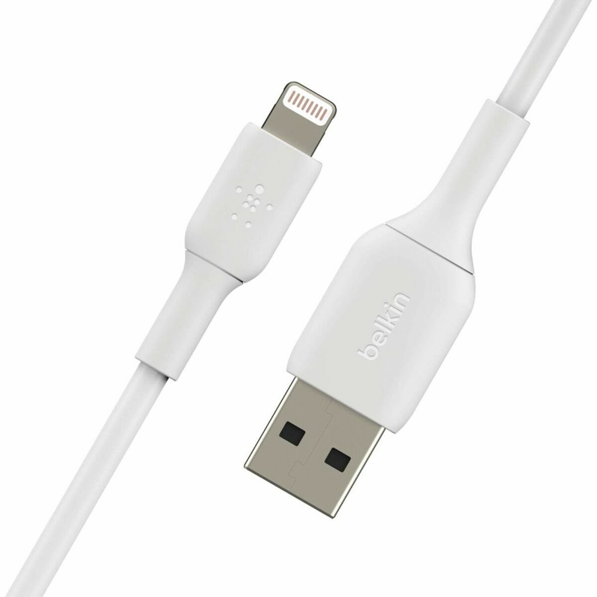 Kabel USB till Lightning Belkin CAA001BT1MWH Vit 1 m - 3
