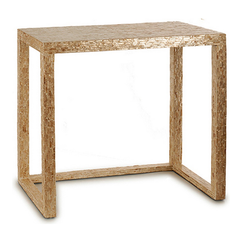 Bord Gift Decor Vit Beige Gyllene 30,5 x 78 x 90,5 cm Mottagare