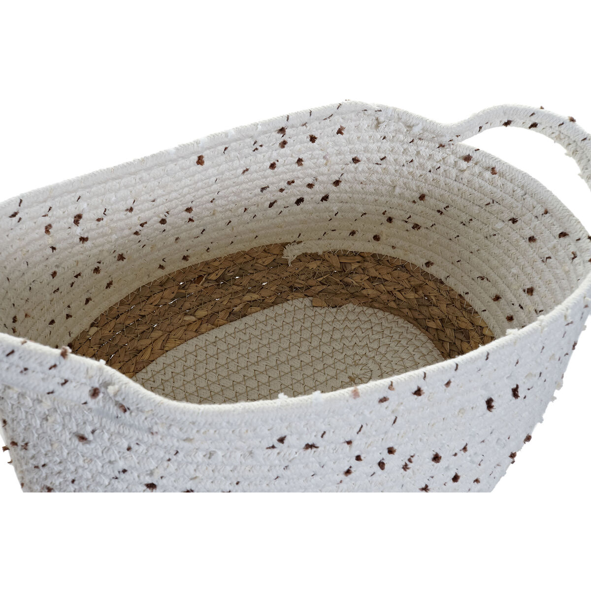 Korg - set DKD Home Decor Bomull Boho Rusar (36 x 26 x 42 cm) (3 Delar) - 7