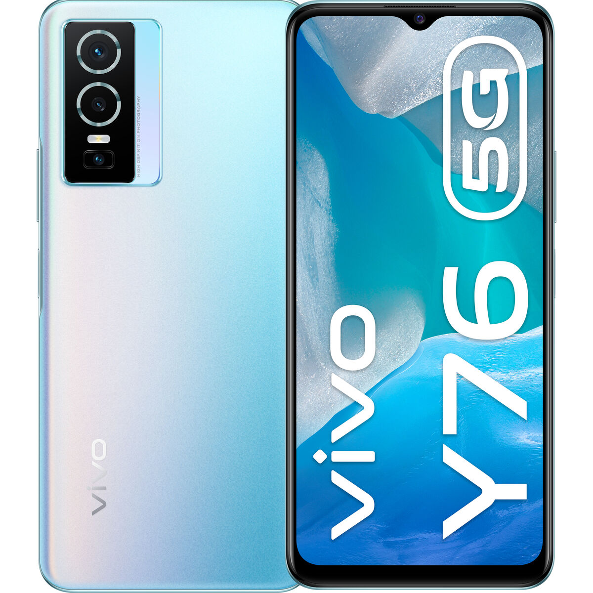 Smartphone Vivo Vivo Y76 5G Blå 6,58“ 8 GB RAM Octa Core MediaTek Dimensity 6,6" 1 TB 128 GB 256 GB - 4