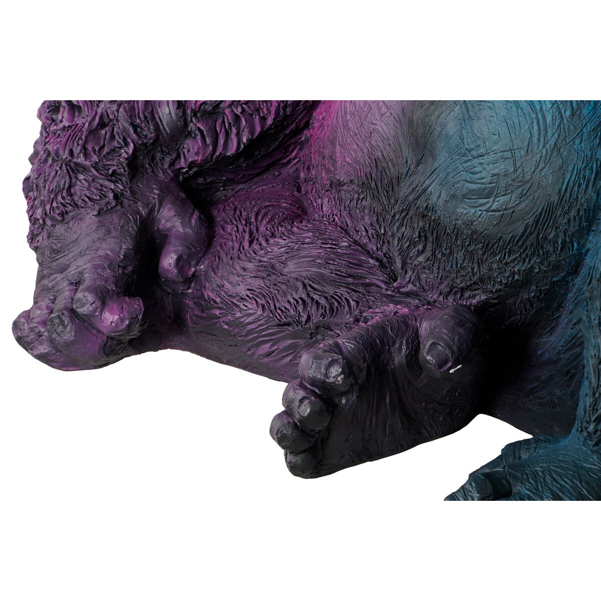 Prydnadsfigur DKD Home Decor Multicolour Modern Gorilla 92 x 64 x 85 cm - 6