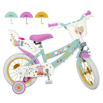 Barncykel Peppa Pig 12" 12"