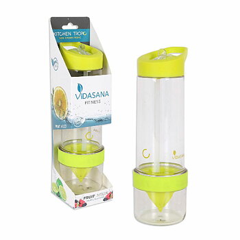 Flaska Kitchen Tropic Gul 7,5 x 24,5 cm Mixer (2 antal)