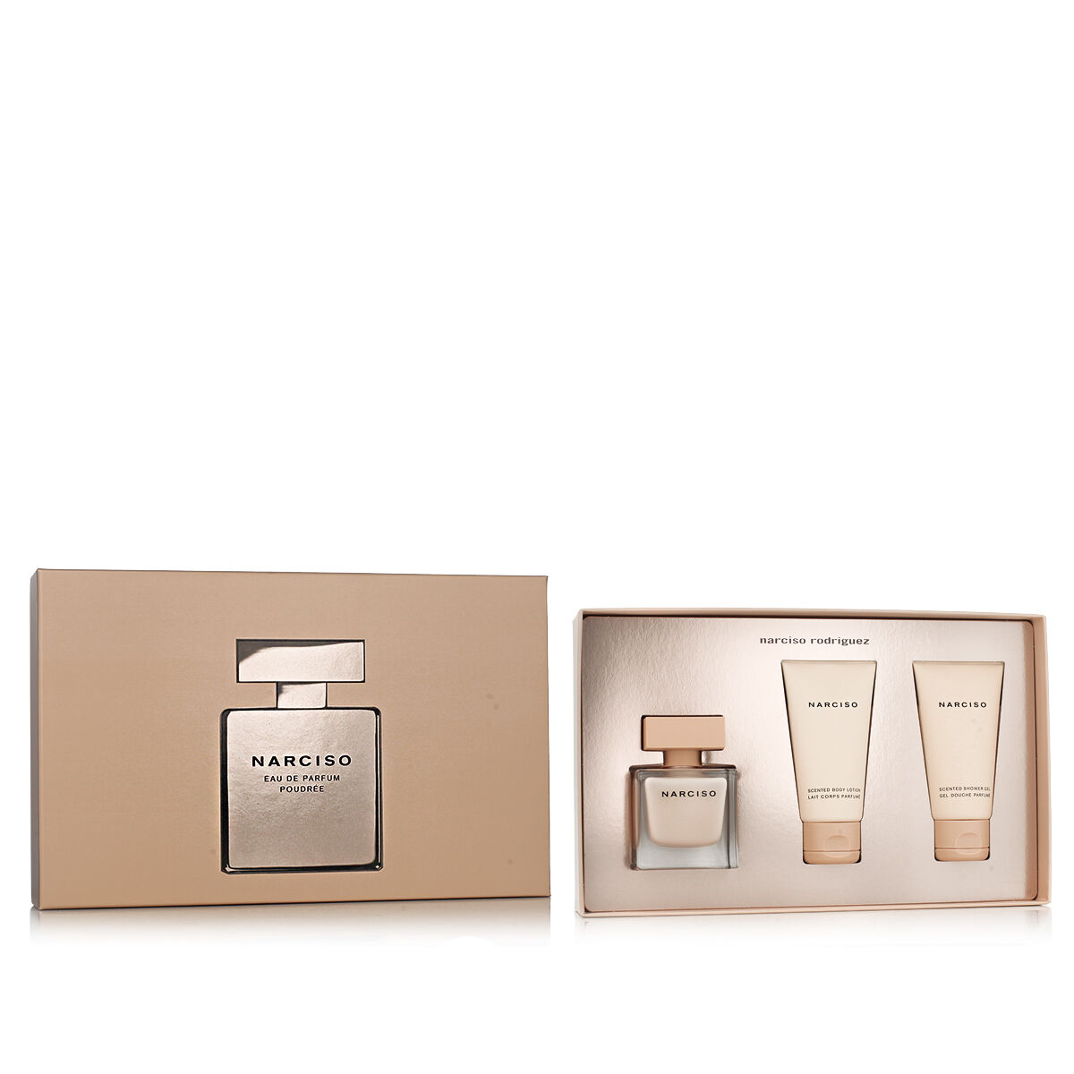 Parfym Unisex Narciso Rodriguez Narciso Poudrée EDP 3 Delar