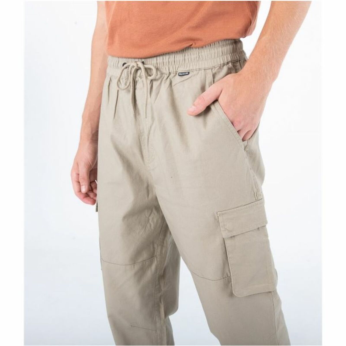 Långa träningsbyxor Hurley Cruiser Cargo Beige Män - 3