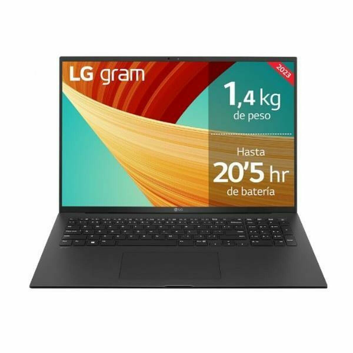 Bärbar dator LG GRAM  16 GB RAM 1,4 GHz Intel Core Ultra 7 155H 512 GB SSD Qwerty Spanska