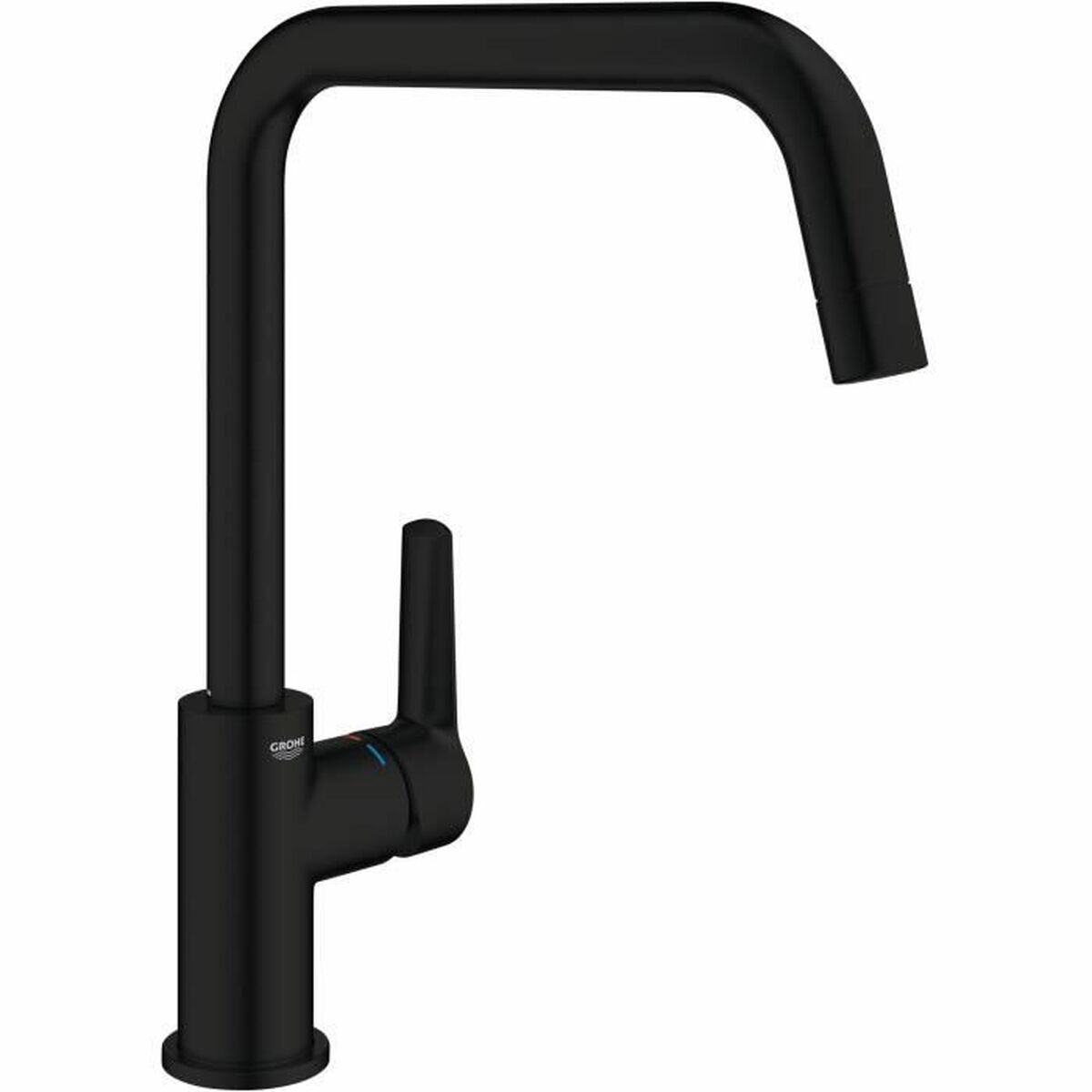 Blandare Grohe GROHE Start Svart Svart matt Mässing C-formad