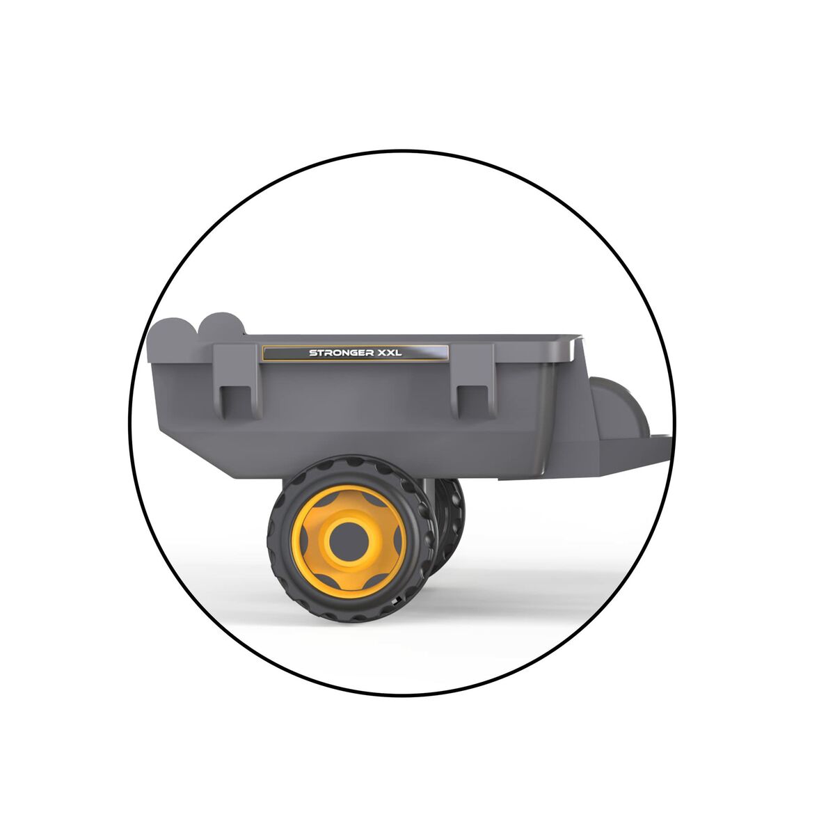 Trehjuling Smoby Traktor Släp - 7