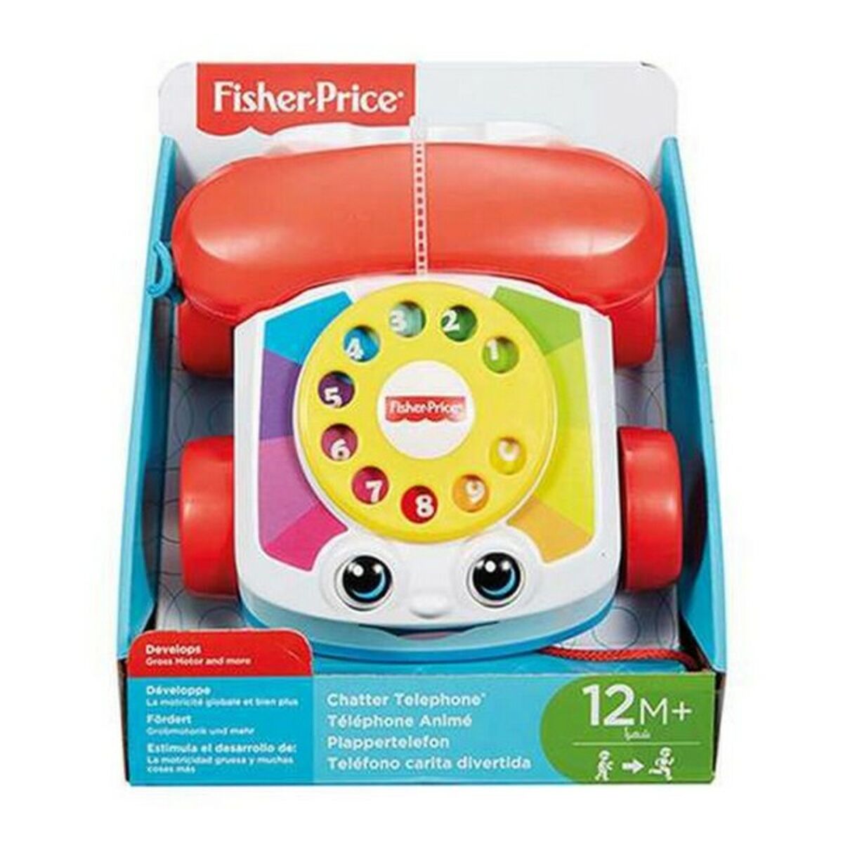Pulling Telefon Mattel Multicolour (1+ år) - 2
