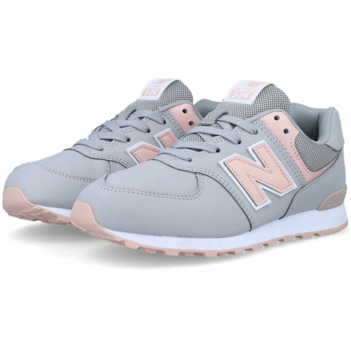 Casual Träningsskor Dam New Balance 574  Grå Rosa - 9