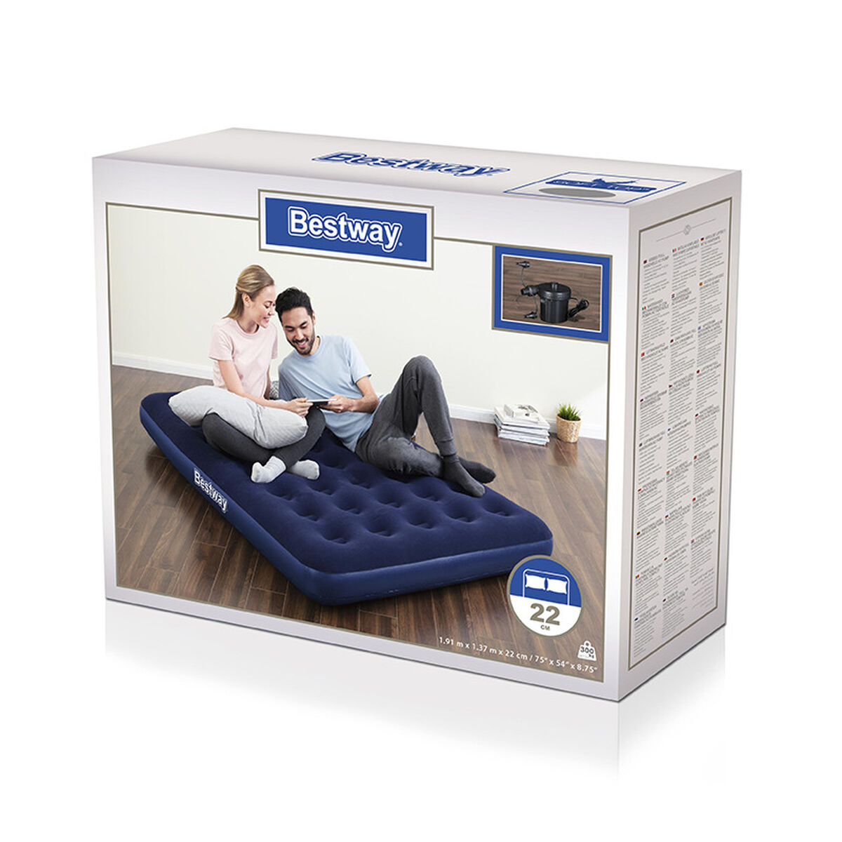 Uppblåsbar madrass Bestway - 3