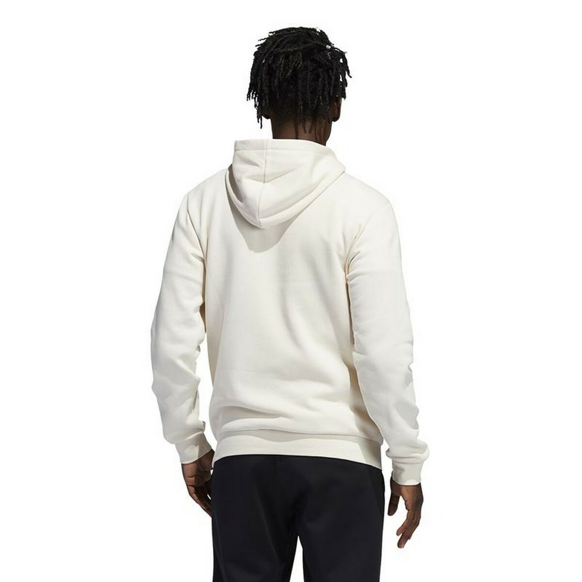 Tröja med huva Herr Adidas Connected Through Sport Beige - 3