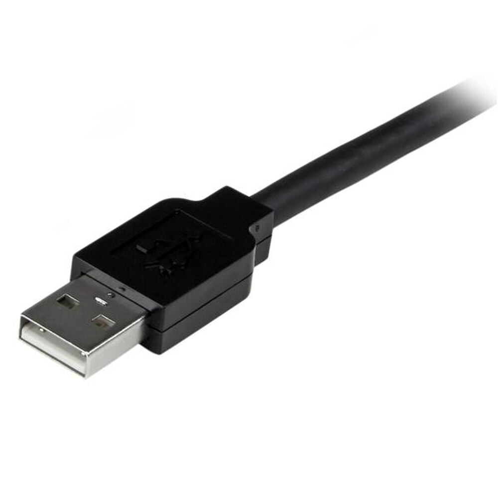 USB-kabel Startech USB2AAEXT10M         Svart - 2